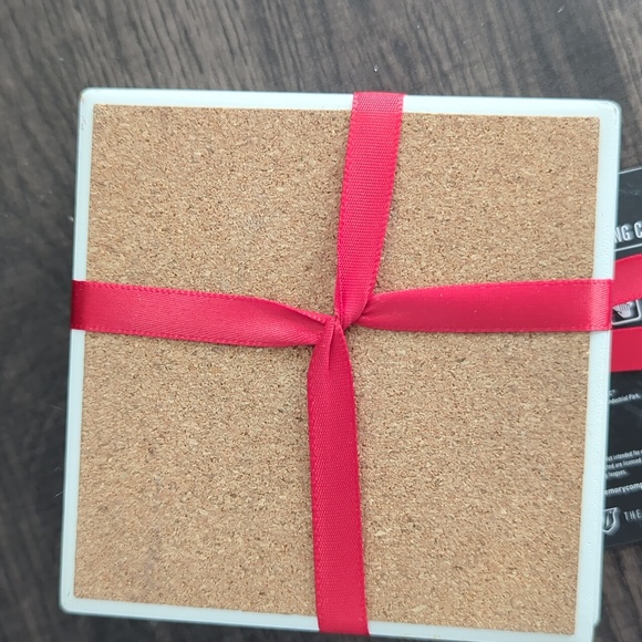 Pittsburgh Steelers Glittery Coaster Set Of 4 - Picture 3 of 4